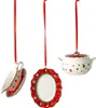Mini Vaisselle Noël V&b Set 3 Pièces Miniatures à Suspendre Voir les images du produit 1