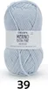 DROPS Merino Extra Fine, couleur unie 39 bleu glacier Voir les images du produit 1