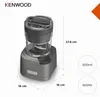 DuoPrep 2-in-1 hakapparaat / blender (zilver/transparant, Productafbeelding-voorbeeld 6