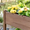 Hochbeet auf Rollen Tanne 8 F?cher, Naturholz, Produktbild-Vorschau 11