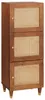 vidaXL Hohes brett Braun 40 x 33,5 x 110 cm Massivholz Produktbild-Vorschau 8