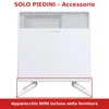 Bosch piedini 7738336973 per convettore Heat Convector 4000 Anteprima dell’immagine prodotto 2