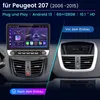 10.1" Android 15 Car Radio Carplay dla Peugeot 207 Podgląd zdjęcia produktu 2
