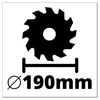 Kreissäge 18V Ø190mm (Solo) TP-CS 18/190 Li BL - EINHELL Produktbild-Vorschau 31