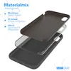 An exploded view of a phone case showing its layered material construction. Produktbild-Vorschau