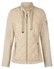Rabe Damen Jacke Beige Größe 44 Regular Fit mit Stehkragen Produktbild-Vorschau 1