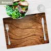 Tischsets | Platzsets abwaschbar – Rustikales Holz Produktbild-Vorschau 4