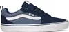 A side view of a blue Vans shoe against a white background. Produktbild-Vorschau