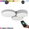 Led plafonnière Barbano-Z 3-lichts - grijs Productafbeelding-voorbeeld 7