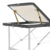 vidaXL Massagetisch mit 3 Zonen Aluminiumrahmen Anthrazit Produktbild-Vorschau 10