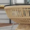 Outsunny Table basse de jardin ronde, table d'appoint en Voir les images du produit 8