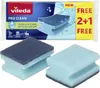 Vileda Glitzi Pro Clean Topfreiniger 2+1 3 Stück Packung Produktbild-Vorschau 3