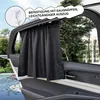 Auto Sichtschutz Vorhang Set, Trennvorhang & Seitenfenster Produktbild-Vorschau 5