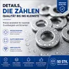Podkładki M5 - Stal nierdzewna i odporna na rdzę - Płaskie Podgląd zdjęcia produktu 5
