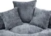 Sweiko Lazy Sofa Durable Comfort Lounger fotel z wysokim Podgląd zdjęcia produktu 19