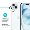 2x Schutzglas Full Screen für iPhone 15 Plus Anbringhilfe + Produktbild-Vorschau 9