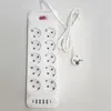 10 fach Flachstecker Steckdosenleiste, USB Steckdosenleiste Produktbild-Vorschau 9