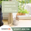 Topanbieter999 Türstopper 2er Jute natur cremeweiß Tür Produktbild-Vorschau 4