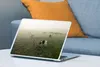 MuchoWow® Laptop Aufkleber Sticker Cover Kühe - Nebel - Produktbild-Vorschau 4