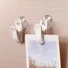 INF Kleiderbügel mit Saugnapf-Clips, 4er-Pack Weiß Produktbild-Vorschau 3