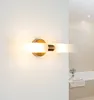 Spiegelleuchte Bad in Messing Wandlampe Produktbild-Vorschau 1