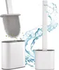 Scopino in silicone per WC, montaggio a pavimento, bianco Anteprima dell’immagine prodotto 1