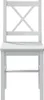 A white chair is shown against a white background. Produktbild-Vorschau