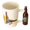 Bier Kaffeebecher mit Bierflasche als Griff Produktbild-Vorschau 2