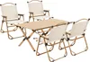 Gartenmöbelset ‘Botrugno’ 5-tlg. aus Textilgewebe Beige Produktbild-Vorschau 2