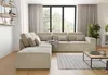 S-STYLE MÖBEL - Margarete - Modulare Ecksofa in Beige Produktbild-Vorschau 3
