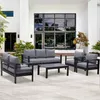 MeXo Gartenmöbelset, Loungeset Aluminium für 6-7 Personen Produktbild-Vorschau 1