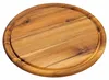 Kesper 28444 Fleischteller mit Saftrille, Akazienholz Ø 30 Produktbild-Vorschau 6