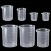 7-teiliges Kunststoff-Messbecher-Set, 30–250 ml, transparent Produktbild-Vorschau