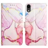 iPhone XR Hülle, Marmor Motiv Kunstleder Tasche Wallet Produktbild-Vorschau 2