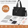 TEUX Sac à main Femme Grand Nylon Tote Bag Sac à Voir les images du produit 6