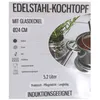 Edelstahl Kochtopf mit Glasdeckel 1,0 bis 5,2 Liter Suppentopf Induktion Produktbild-Vorschau