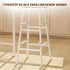 HOMCOM Bartisch Set 3-teilig Esstisch mit 2 Barhocker Produktbild-Vorschau 6