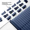 Sonello Plissee Klemmfix ohne Bohren 50cm x 120cm Blau Produktbild-Vorschau 5