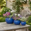 XXL Teramico Vaso da fiori "Bavaria" Blu reale Anteprima dell’immagine prodotto 5