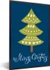 MuchoWow® MuchoWow® Gerahmtes Poster Weihnachtsbaum - Produktbild-Vorschau 1