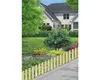 Beeteinfassung, Mini-Staketenzaun Kopf gerundet 120 x 30/45 Produktbild-Vorschau 2