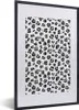 MuchoWow® Gerahmtes Poster Pantherdruck - Grau - Flecken Produktbild-Vorschau 1