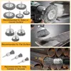 14 Stück Drahtbürste Bohrmaschine Set, Für Stahlbürste Produktbild-Vorschau 5