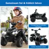 COSTWAY Quad elettrico per bambini 12V, quad elettrico con Anteprima dell’immagine prodotto 9