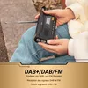 Radio DAB+ FM con manivela, energía solar, batería Vista previa de la imagen del producto 6