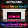 HOMAVO chimenea eléctrica 36 pulgadas con mueble 1000/2000 Vista previa de la imagen del producto 8