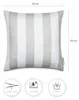 2er Set Kissenbezug 45x45 Dekokissen Kissenhülle Streifen Produktbild-Vorschau 3