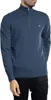 Gant Halbzip-Pullover dunkelblau Baumwolle normale Passform Produktbild-Vorschau 6