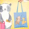 Mr. & Mrs. Panda Shopping Tasche Hase Tanzen - Sky Blue - Produktbild-Vorschau 2