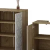 Badmöbel-Set Vicco Edge Weiß 4 Teile, Model 40389 Produktbild-Vorschau 6